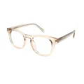 Tharp - Oval Brown Glasses for Men & Women