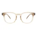 Tharp - Oval Brown Glasses for Men & Women