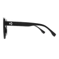 Dahlia - Square Black Glasses for Women