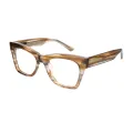Ferne - Cat-eye Brown Glasses for Women