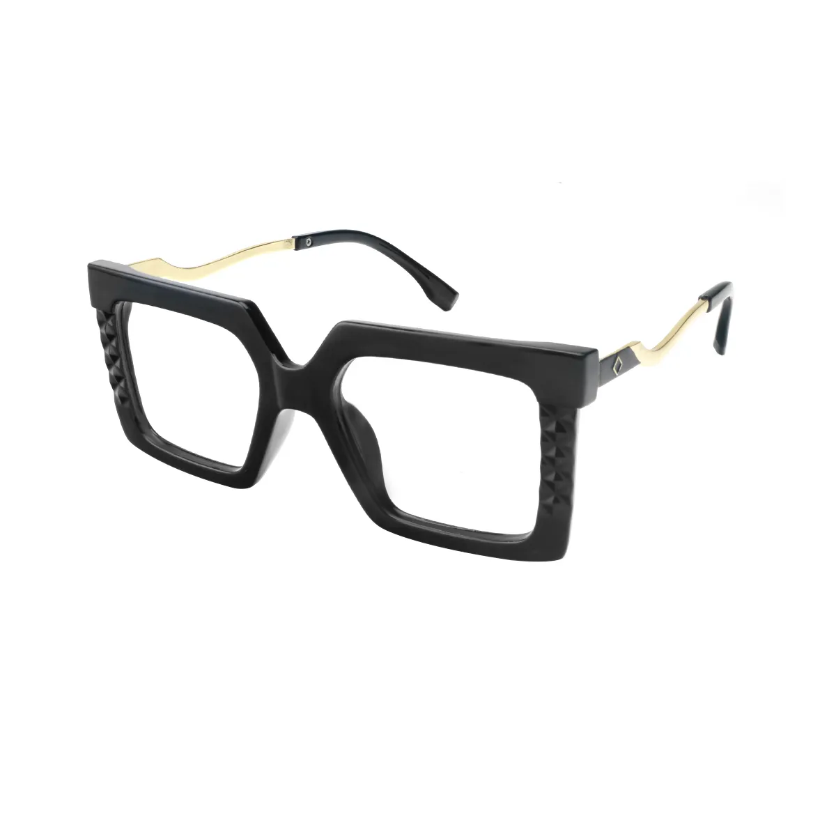 Hilda - Square Black Glasses for Women - EFE