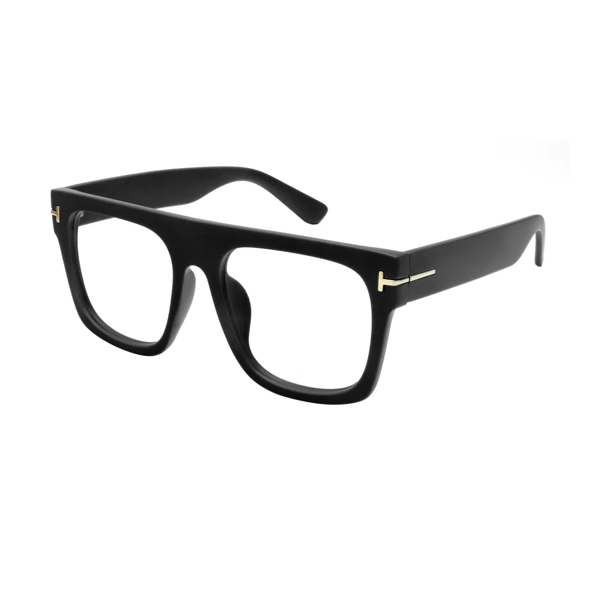 Fashion Square Yellow Eyeglasses for Women & Men