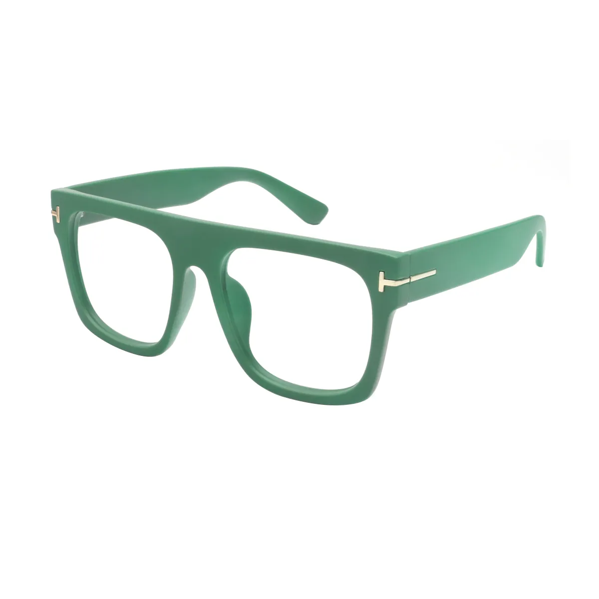 Fashion Square Green Glasses for Men & Women
