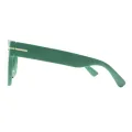 Andrews - Square Green Glasses for Women