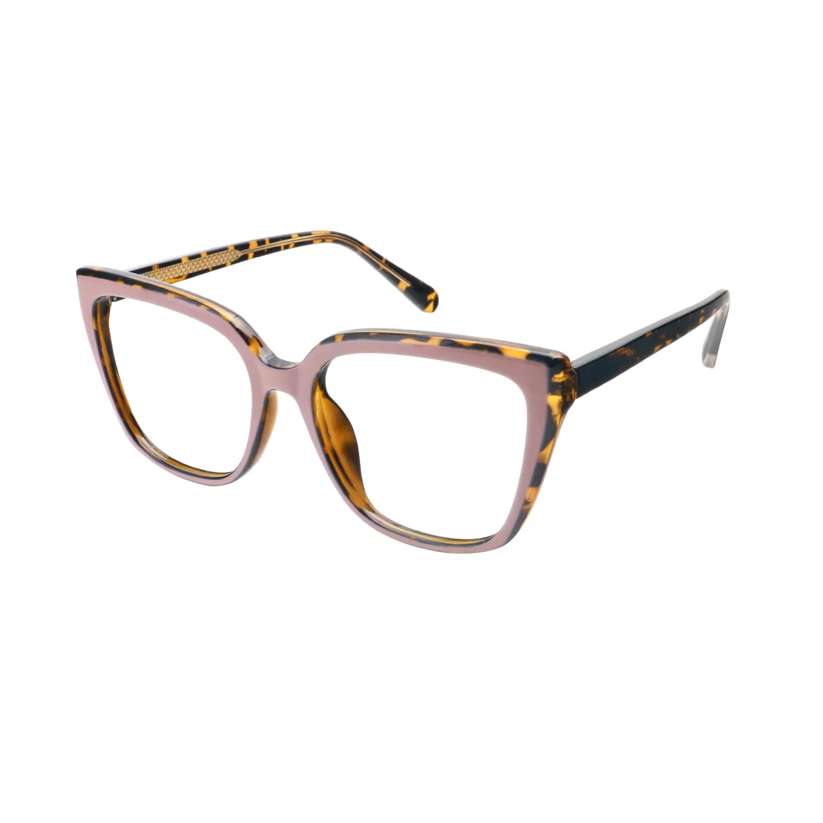 Bettina - Cat-eye Tortoiseshell-Brown Glasses for Women - EFE