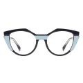 Rosina - Geometric Black Glasses for Women