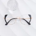 Atlee - Geometric Black Glasses for Women