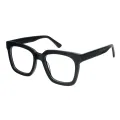 Coxon - Square Black Glasses for Women