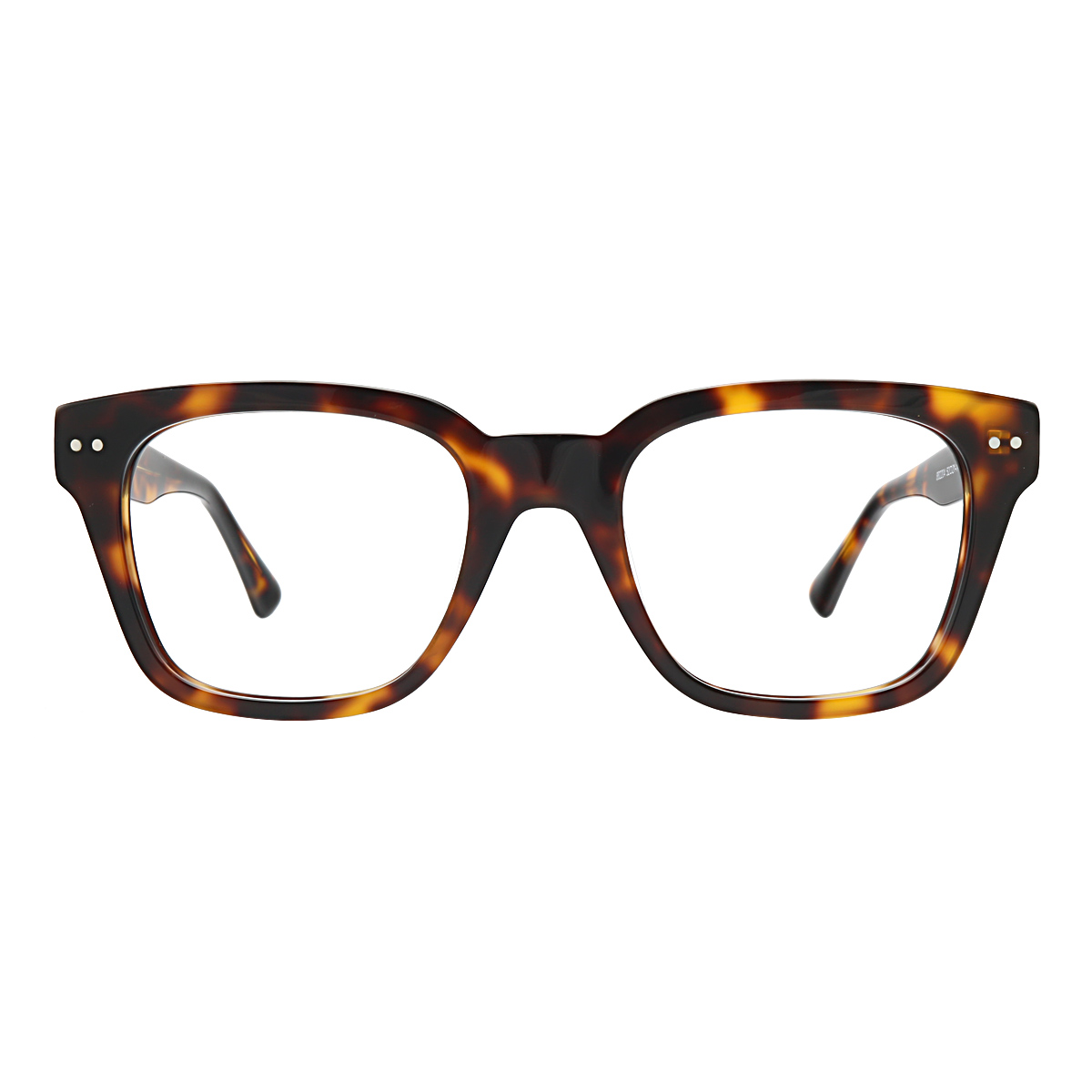 Morty - Square Tortoiseshell Glasses for Men & Women - EFE