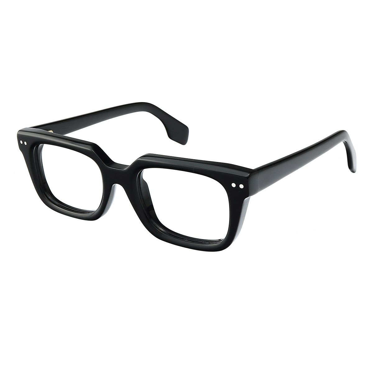 Vintage Rectangle Black  Eyeglasses for Women & Men