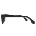 Pacific - Rectangle Black Glasses for Men & Women