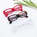 Dieppe - Rectangle Red Glasses for Women