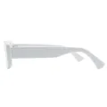 Dieppe - Rectangle White Glasses for Women