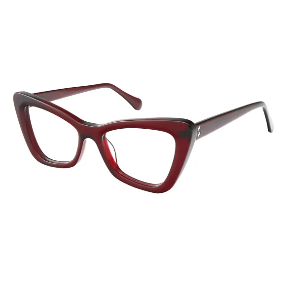 cat-eye black eyeglasses
