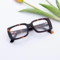 Neon - Rectangle Tortoiseshell Glasses for Men & Women