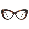 Mode - Square Tortoiseshell Glasses for Women