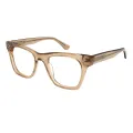 Adriatic - Square Brown Glasses for Men & Women