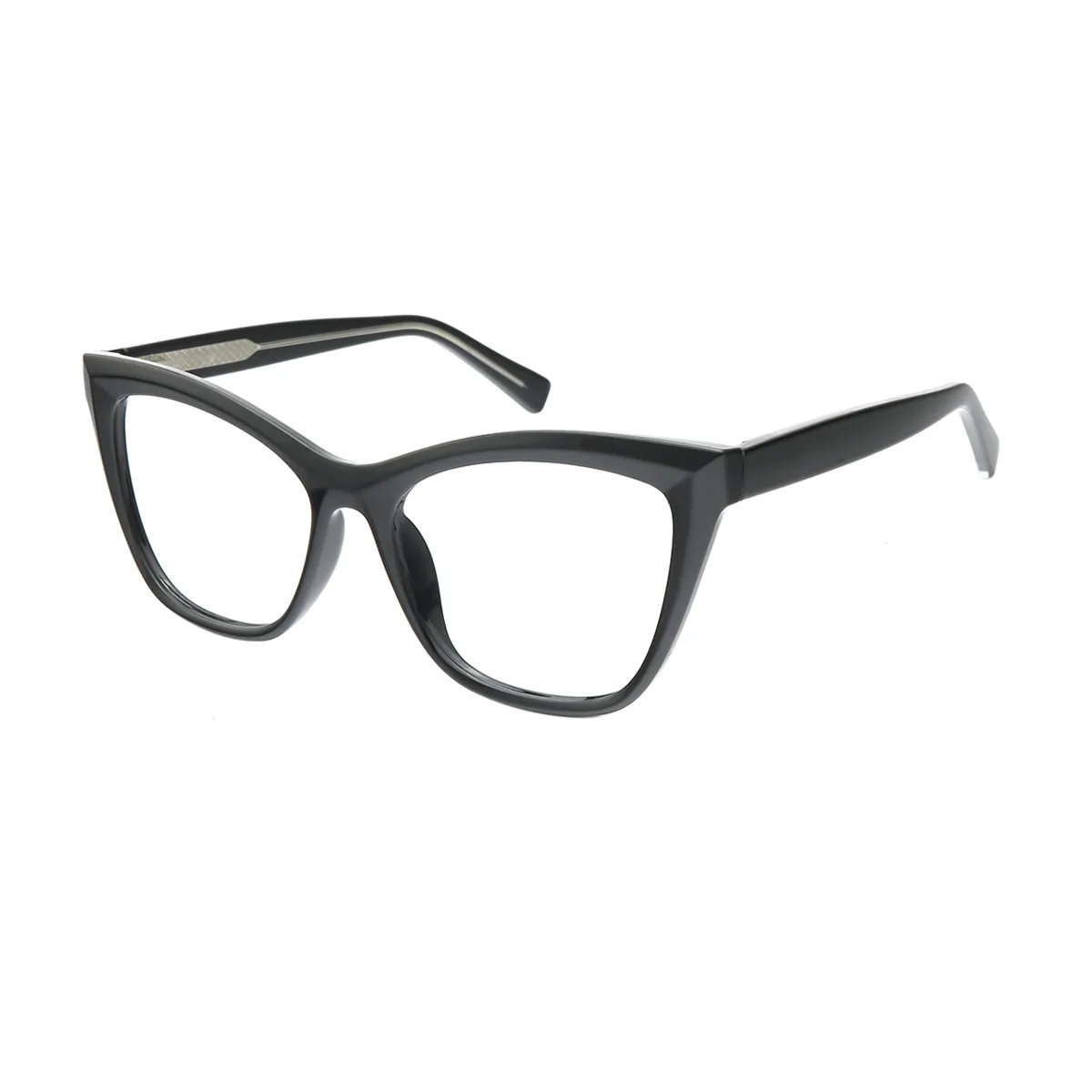 Dame - Cat-eye Black Glasses for Women