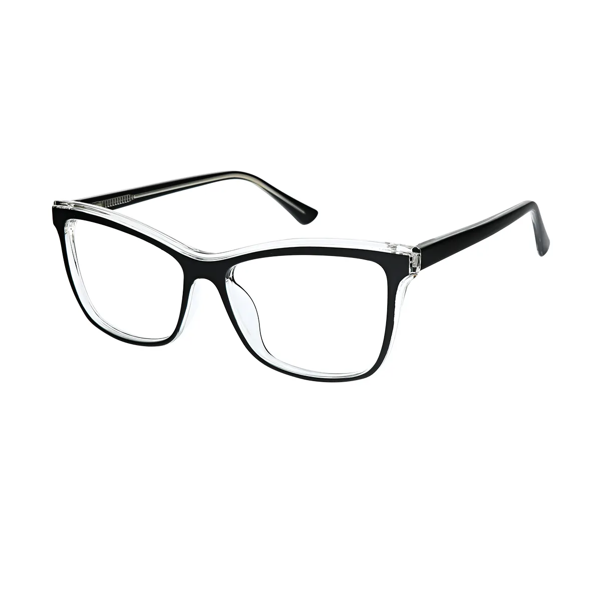 Resonance - Square Black Glasses for Men & Women
