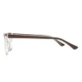 Resonance - Square Brown Glasses for Men & Women