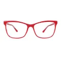 Resonance - Square Pink Glasses for Men & Women