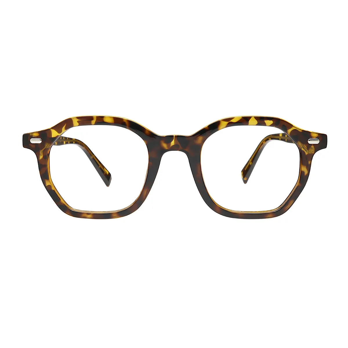 Fashion Geometric Black  Eyeglasses for Women & Men