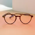 Emotion - Round Tortoiseshell Glasses for Men & Women