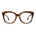 Emblem - Square Tortoiseshell Glasses for Women