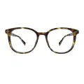 Delaware - Square Tortoiseshell Glasses for Men & Women