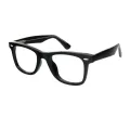 Symmetry - Square Black Glasses for Men & Women