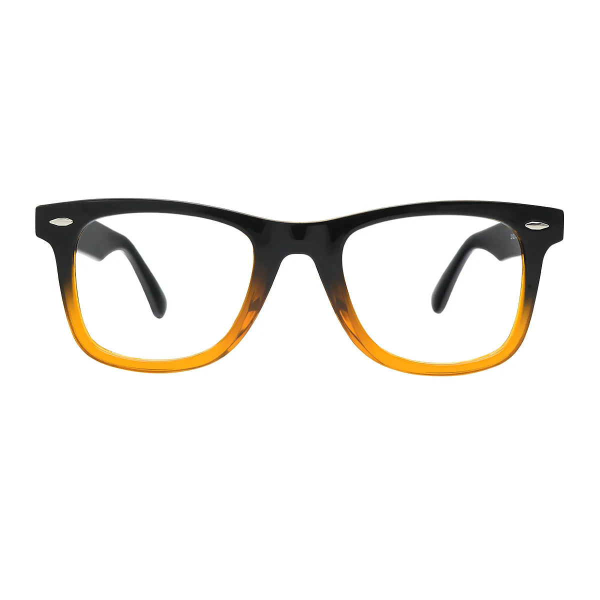 Fashion Square Black  Eyeglasses for Women & Men