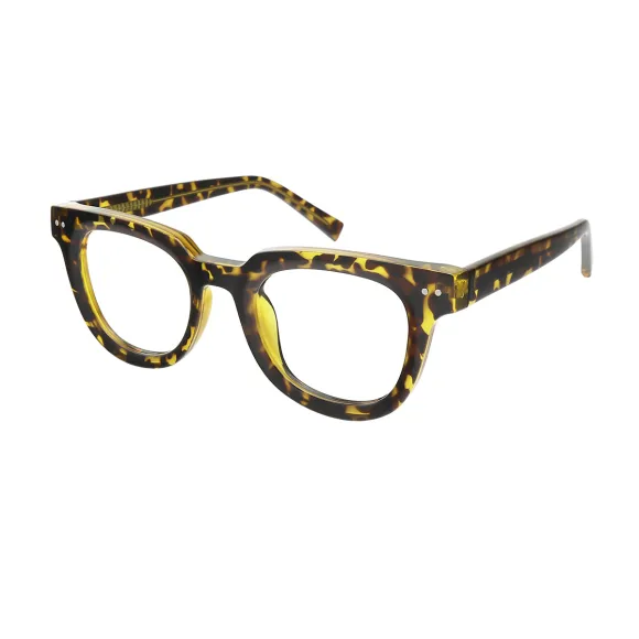 square demi eyeglasses
