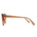 Prawl - Cat-eye Brown-Transparent Glasses for Women