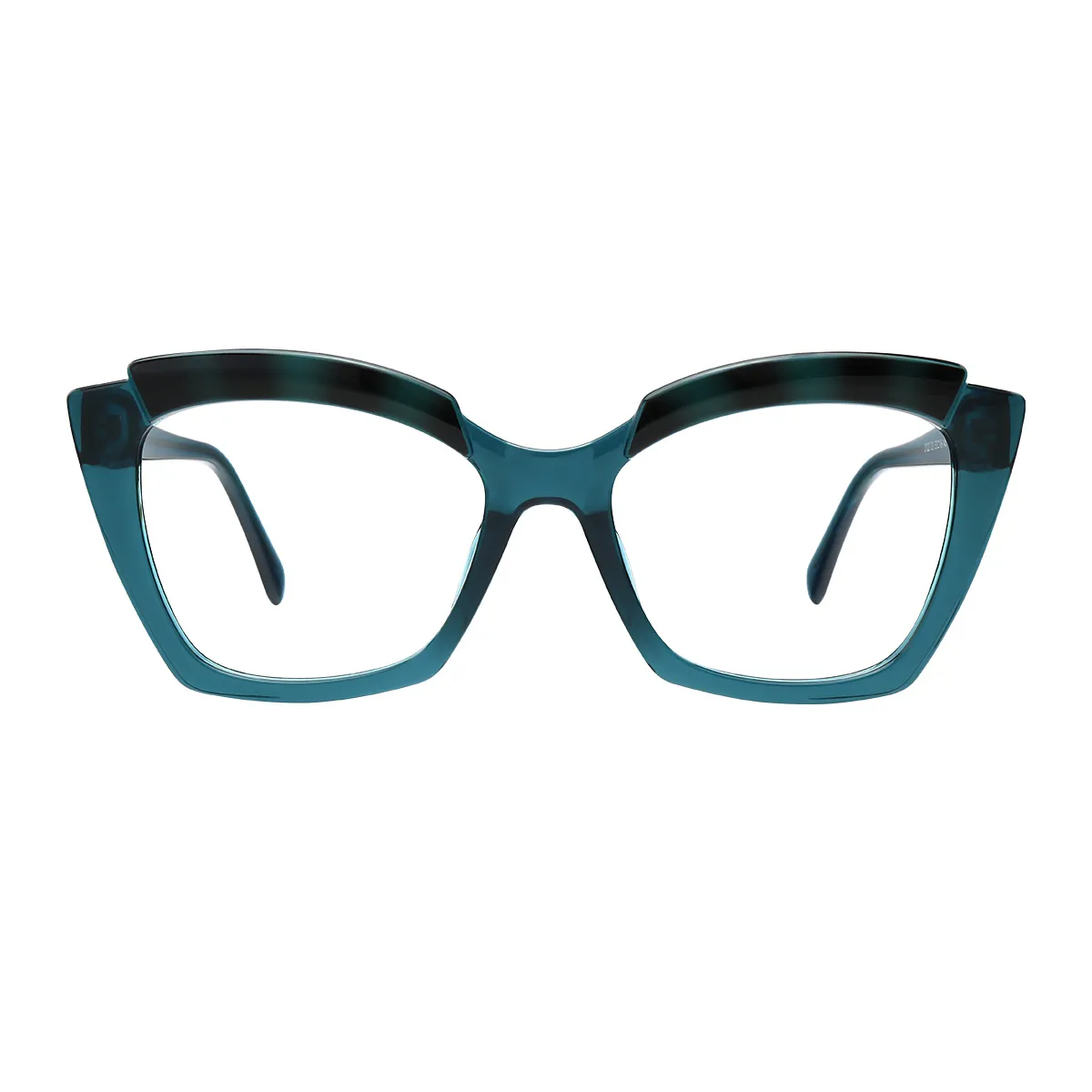 Fashion Cat-eye Black-Transparent  Eyeglasses for Women