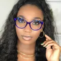 Milner - Round Translucent/Tortoiseshell Glasses for Women