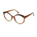 Milner - Round Brown Glasses for Women