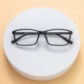 Dumas - Rectangle Black Glasses for Men & Women