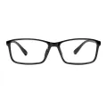 Dumas - Rectangle Black Glasses for Men & Women