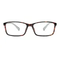 Dumas - Rectangle Tortoiseshell Glasses for Men & Women