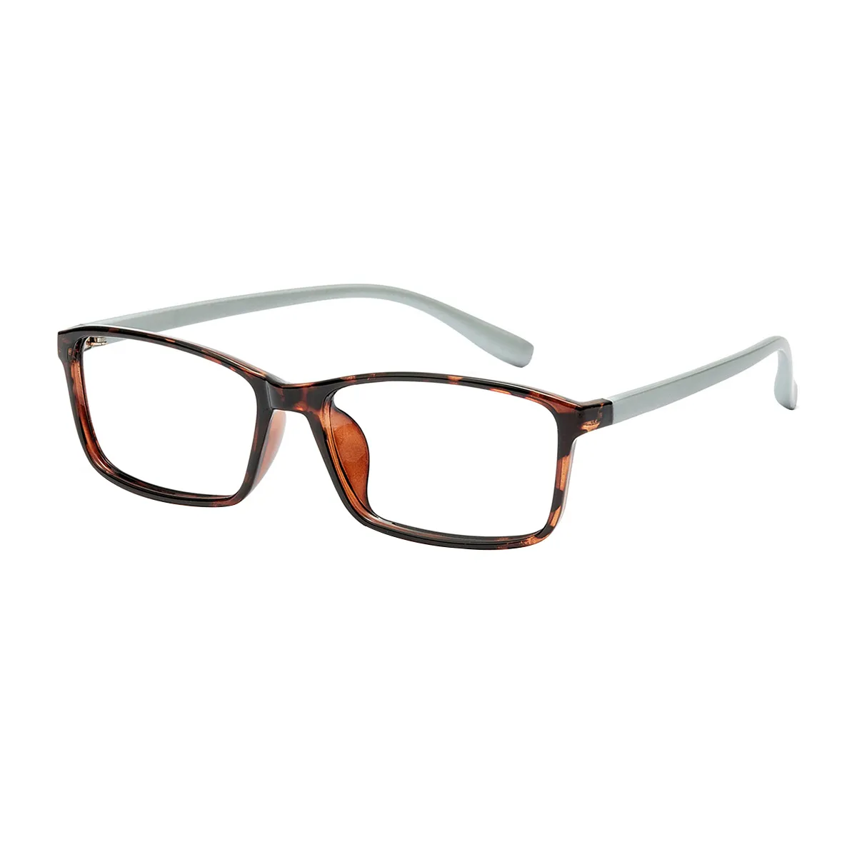 Dumas - Rectangle Tortoiseshell Glasses for Men & Women