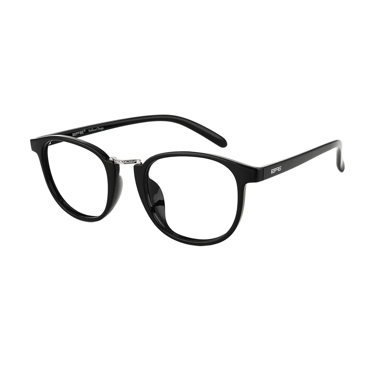Annion - Oval Black Glasses for Women