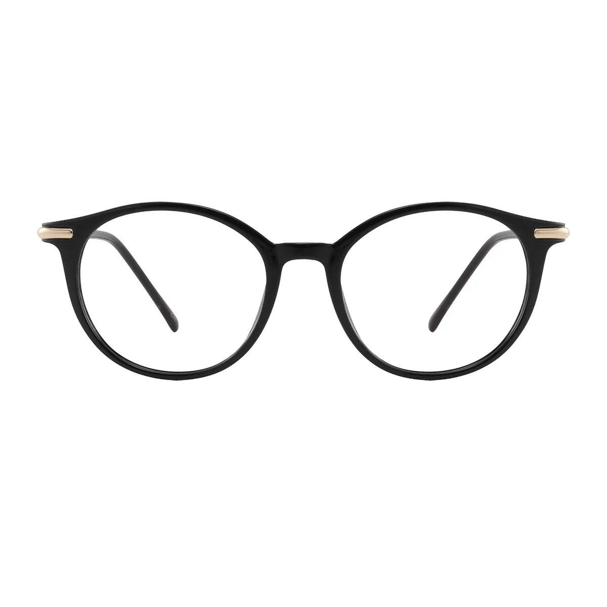 Classic Oval Black  Eyeglasses for Women & Men