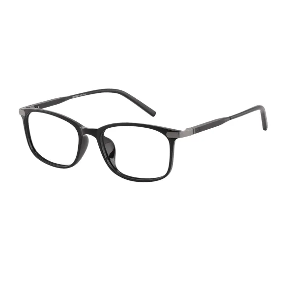 rectangle black eyeglasses