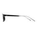 Parnell - Rectangle Black Glasses for Men & Women