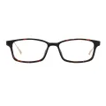 Parnell - Rectangle Tortoiseshell Glasses for Men & Women