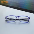 Agiss - Rectangle Blue Glasses for Men & Women