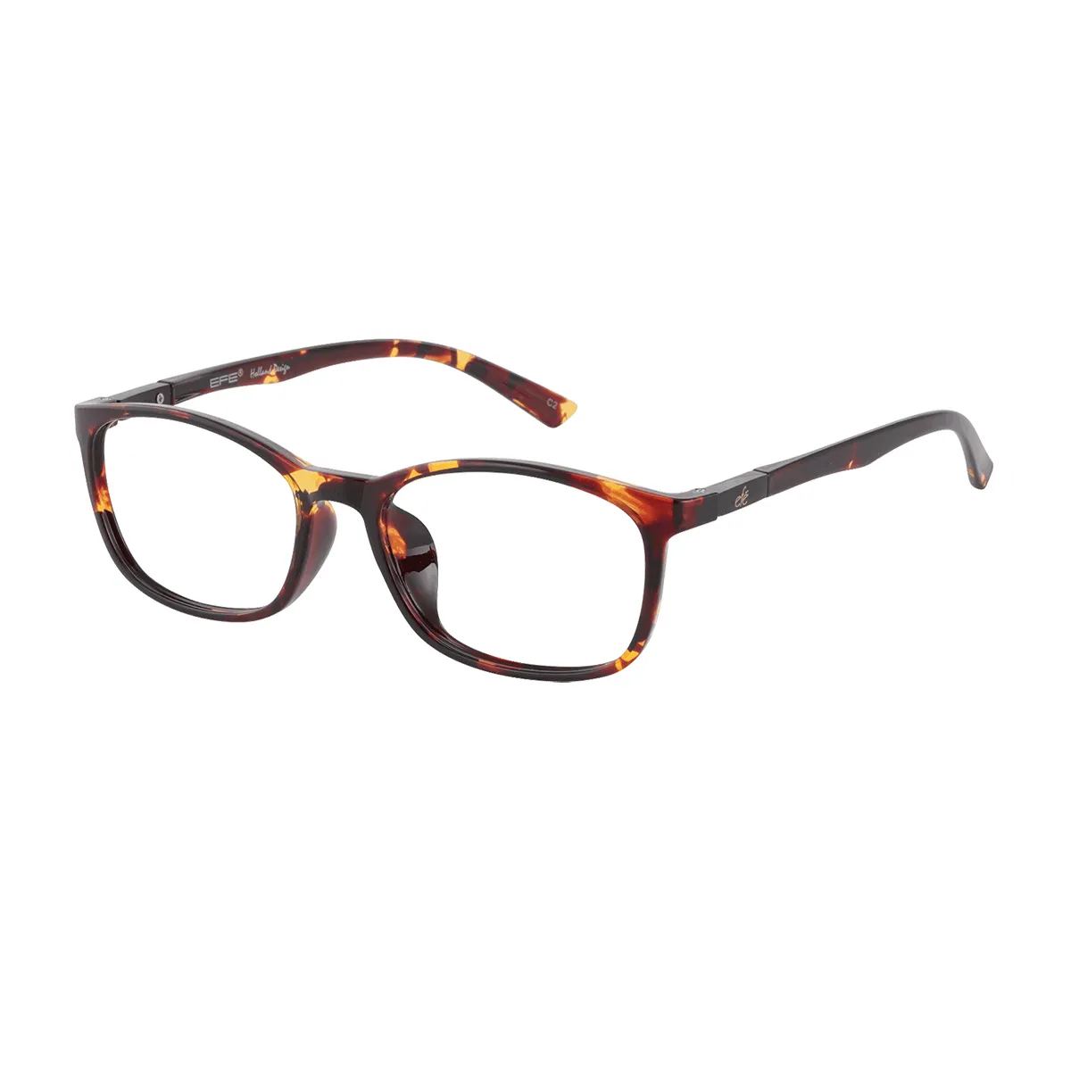 Bledsoe - Rectangle Tortoiseshell Glasses for Men & Women