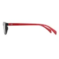 Tilley - Rectangle Red Glasses for Men & Women