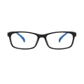 Tilley - Rectangle Blue Glasses for Men & Women