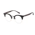 Weathers - Browline Wood Glasses for Men & Women